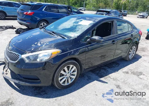 2014 Kia Forte Lx z USA, uszkodzony, nr VIN KNAFX4A62E5066301